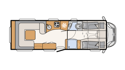 Dethleffs Alpa i7820-2 2024 Layout