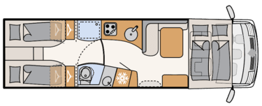 Dethleffs Globetrotter XLI Layout